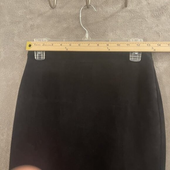 Philosophy Republic Clothing Skirt Womens XS Faux Suede Pencil Bodycon Classic - Picture 7 of 14
